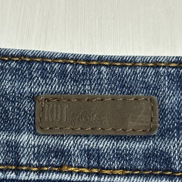 Kut From The Kloth Mia Toothpick Skinny Size 8 Womens Denim Blue Jeans - Picture 12 of 13
